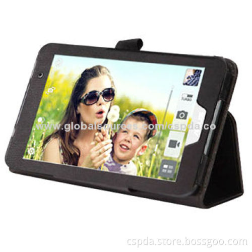 PU Leather Back Stand Case for ASUS MeMO Pad 7 ME176, Easy Access to All Buttons and Ports
